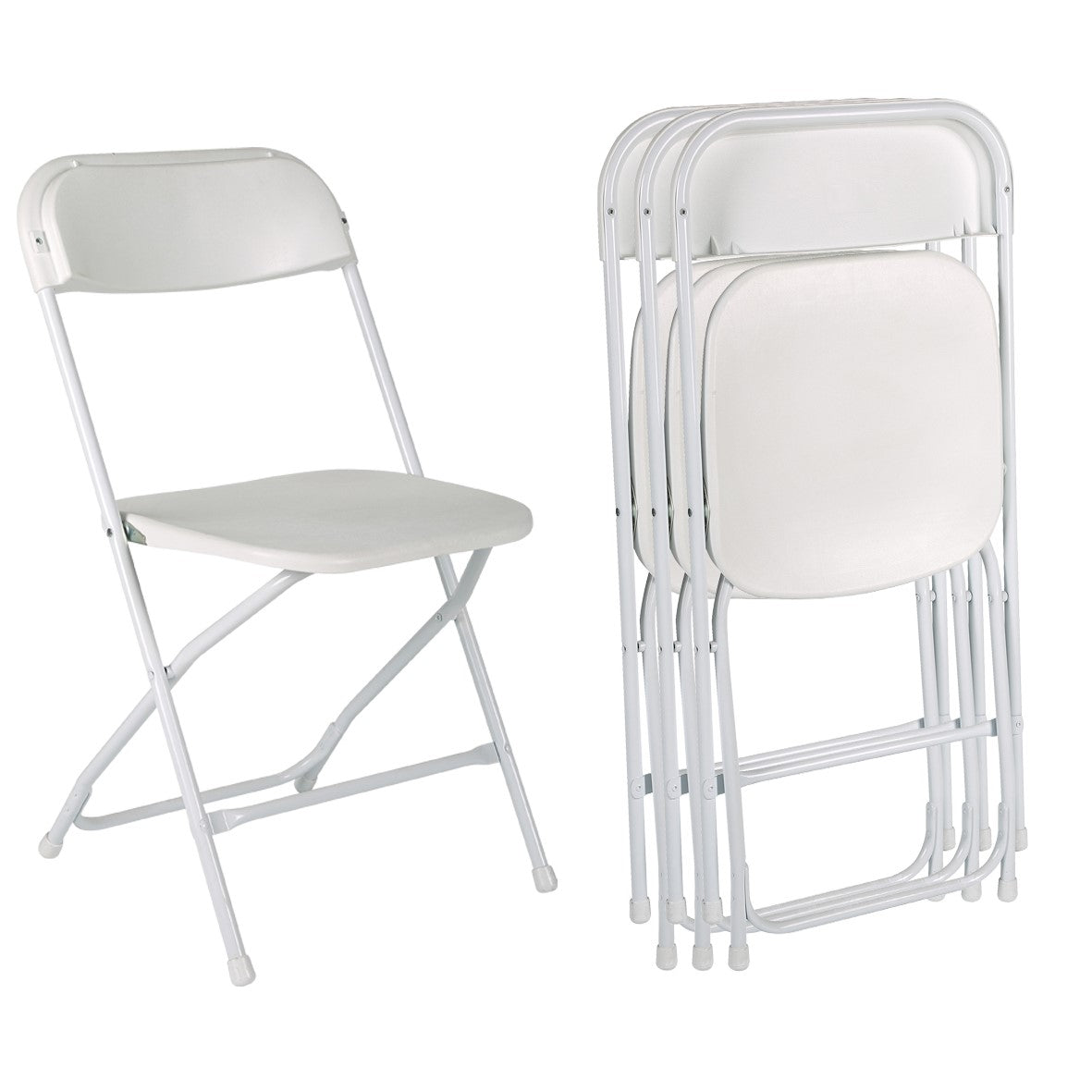 כיסא מתקפל איכותי חזק צבע לבן #צבע_לבן