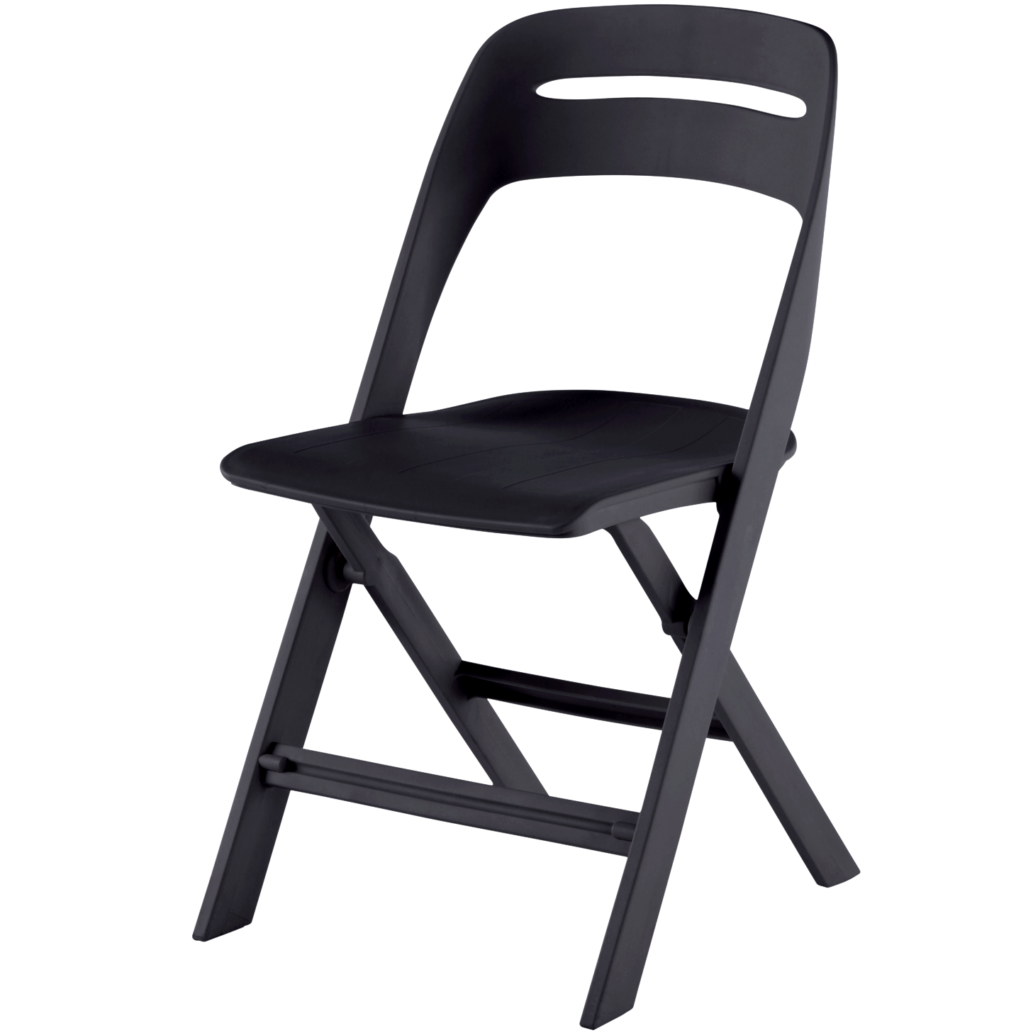 כסא מתקפל מעוצב צבע שחור מוגן מים לתנאי חוץ דגם לזארק נוח וחזק לשימוש פנים או חוץ #צבע_שחור