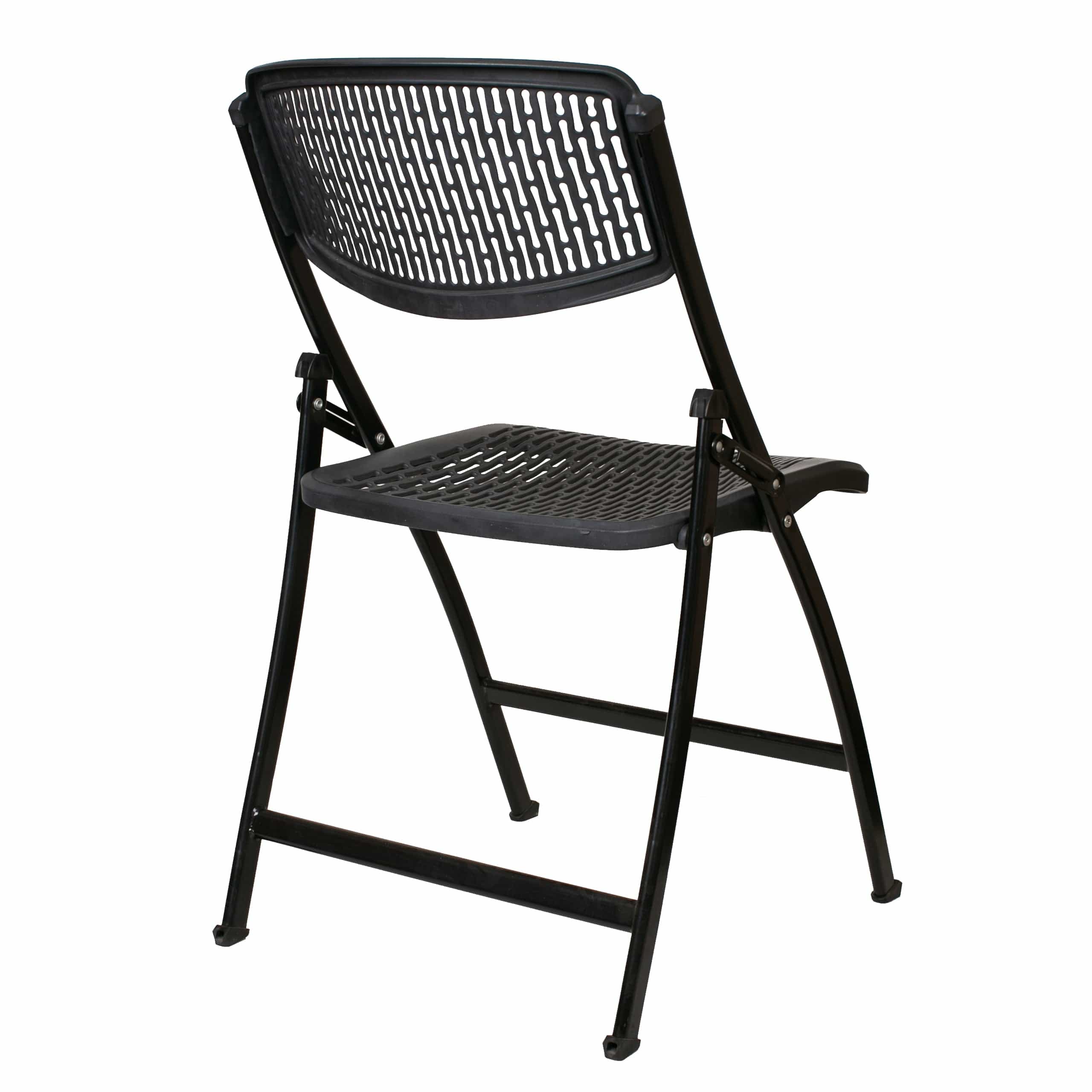 כיסא מתקפל חזק ונוח צבע שחור דגם מיאמי #צבע_שחור