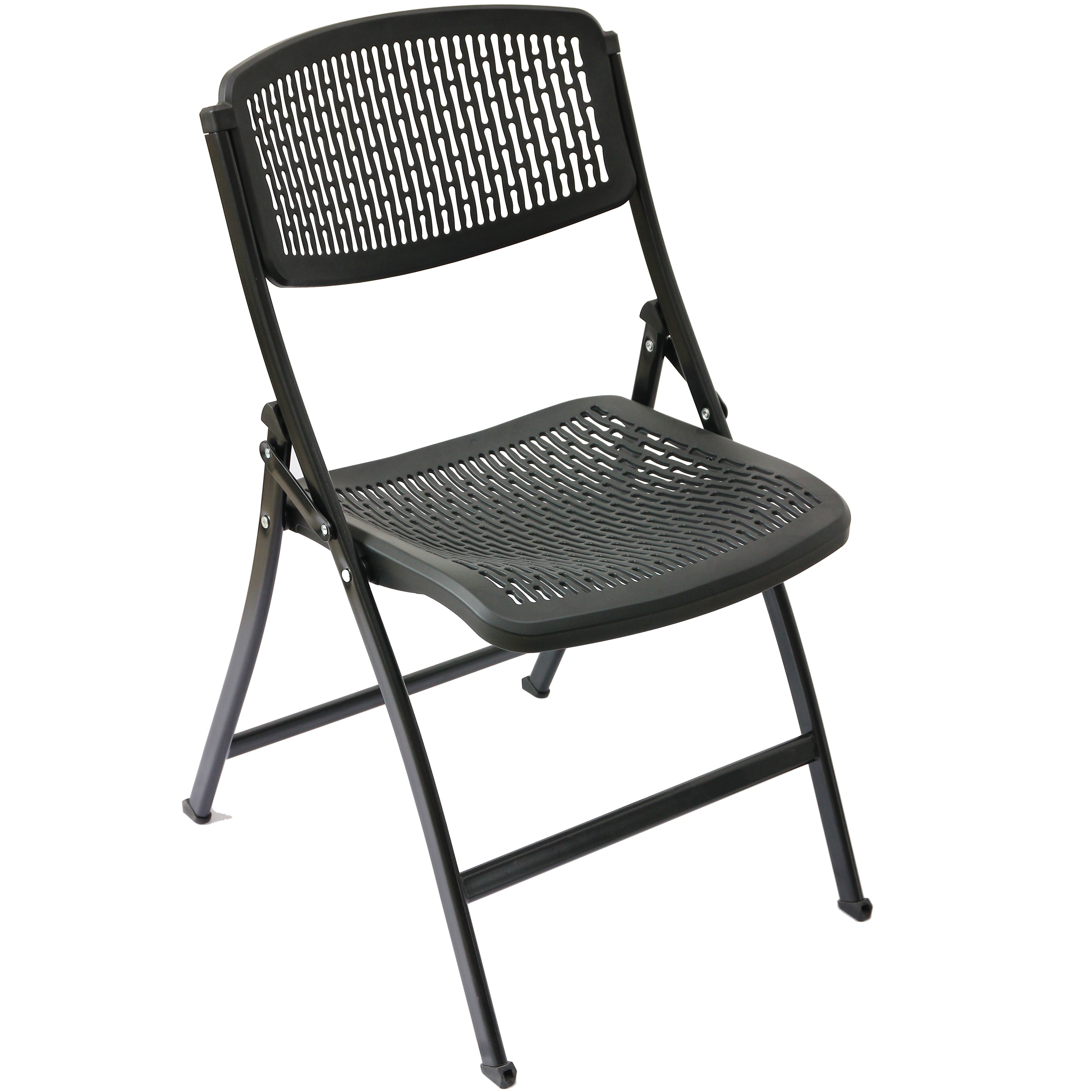 כסא מתקפל חזק ונוח צבע שחור דגם מיאמי #צבע_שחור