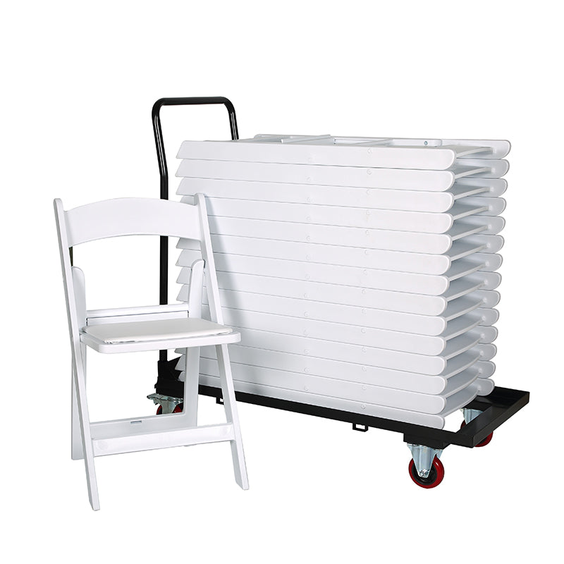 Foldees Dominates Resin Folding Chairs Market for Commercial Clients with Innovative Storage and Transport Solutions