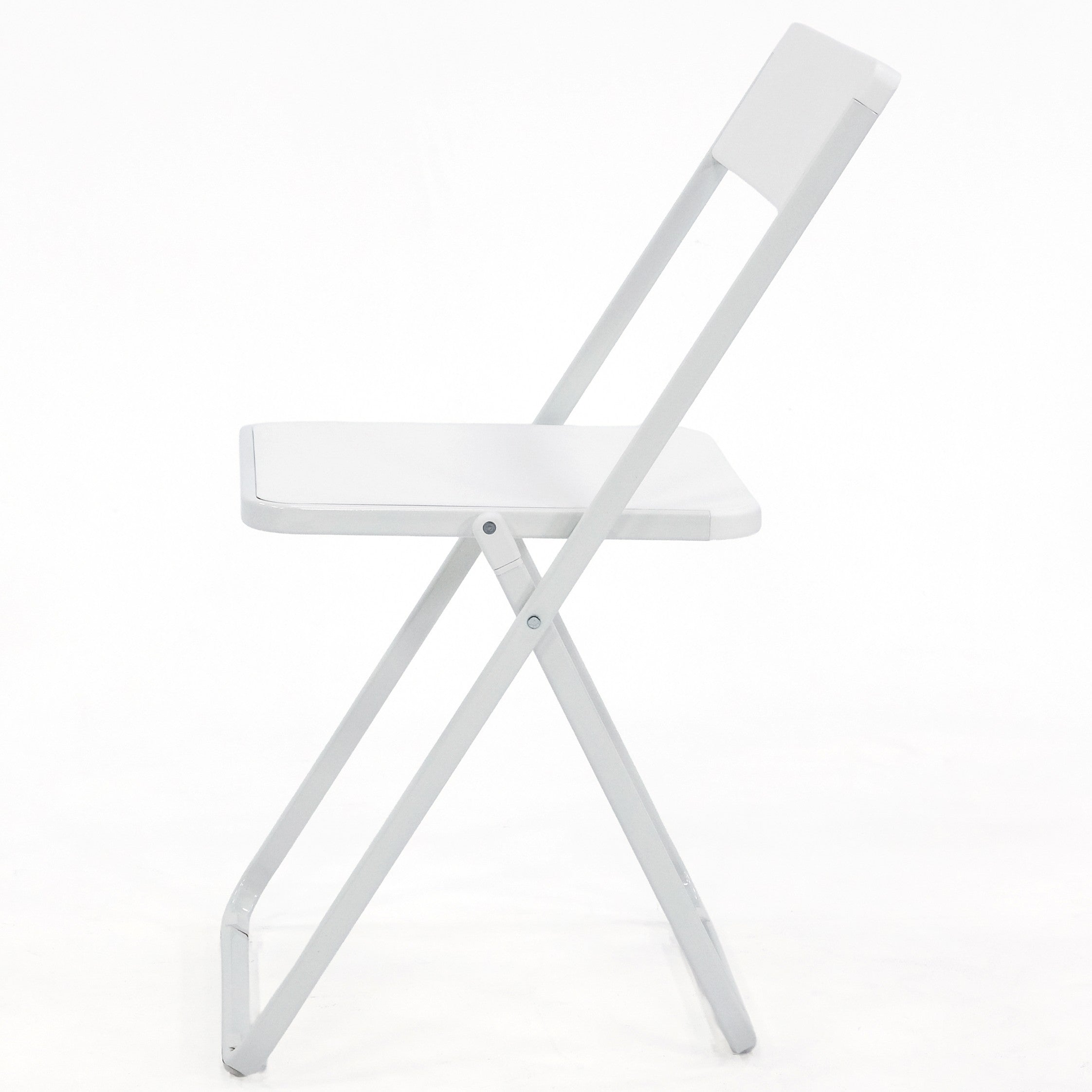 כסא מתקפל איכותי חזק ויציב שמתקפל דק מאוד מתקפל ל 2.6 סמ בלבד הכסא מתקפל בצבע שחור דגם סלים #צבע_לבן