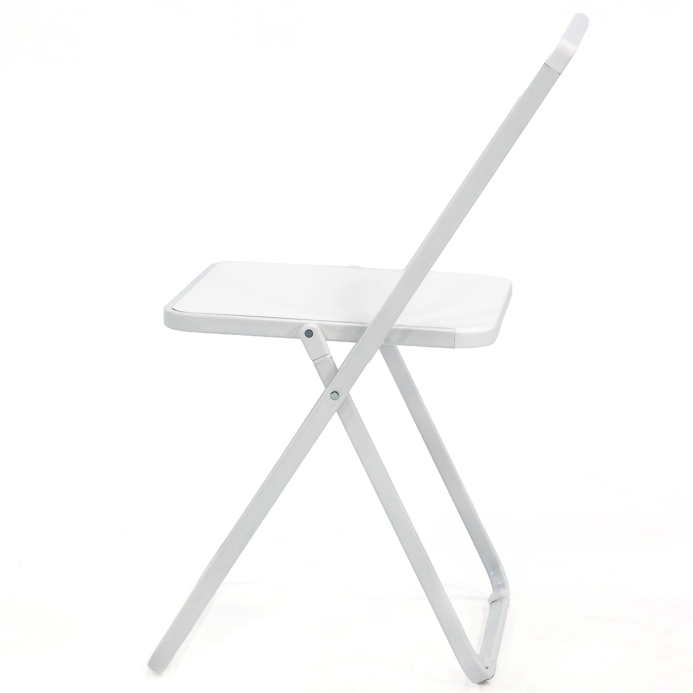 כסא מתקפל איכותי חזק ויציב שמתקפל דק מאוד מתקפל ל 2.6 סמ בלבד הכסא מתקפל בצבע שחור דגם סלים #צבע_לבן