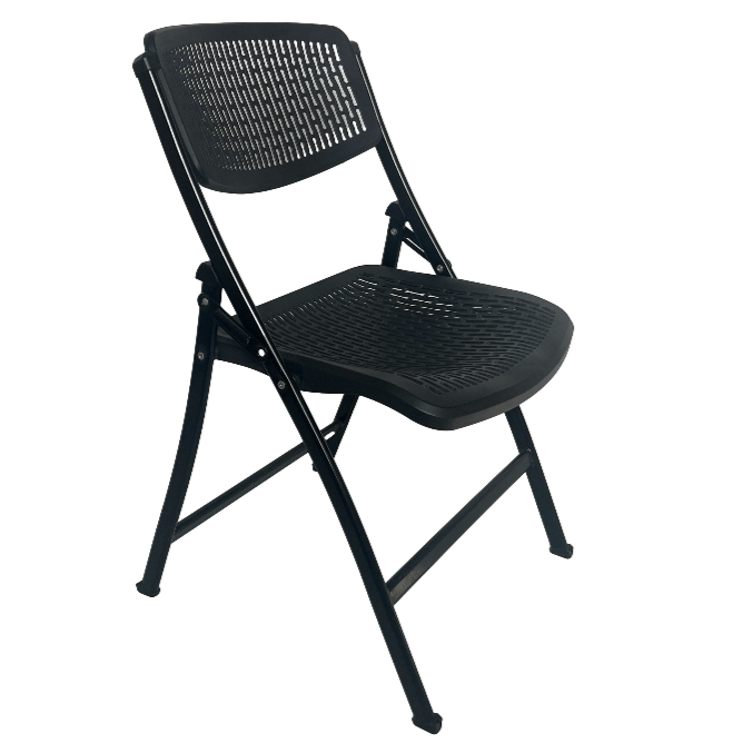 כסא מתקפל דגם מיאמי בצבע שחור